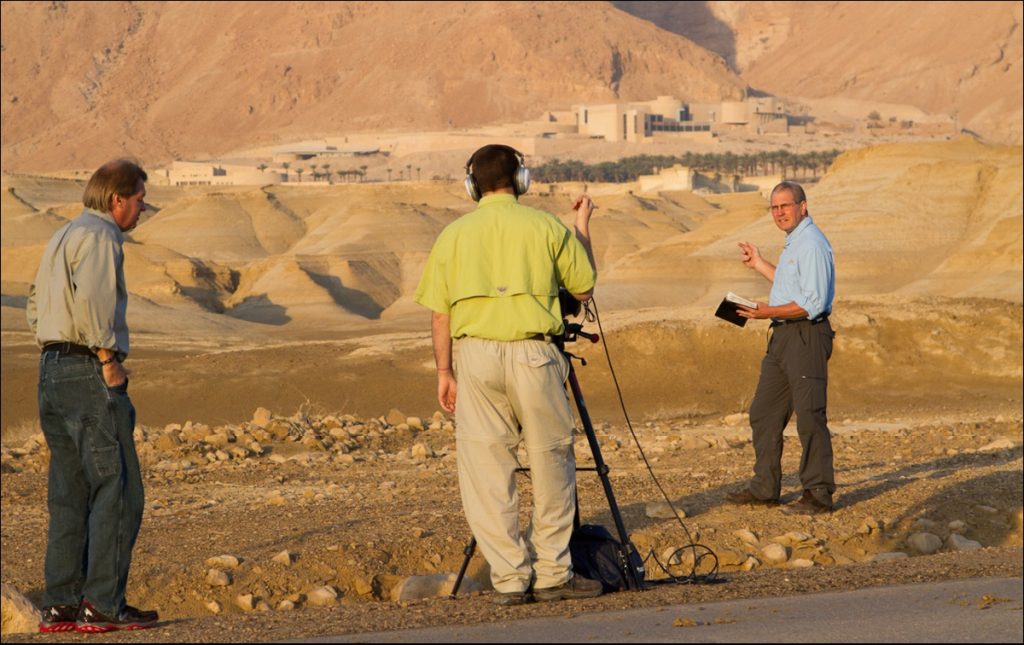 Andy TV shoot Masada